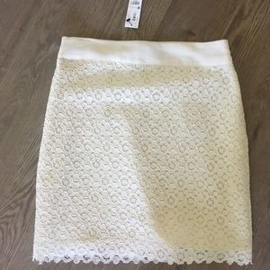 Lace pencil Skirt NWT
